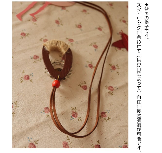 ペンダント 革 アクセサリー 