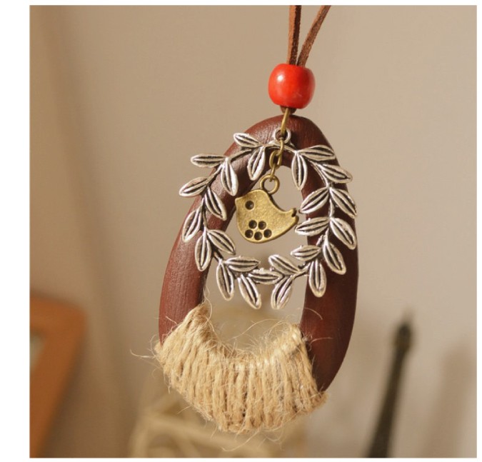 ペンダント 革 アクセサリー 