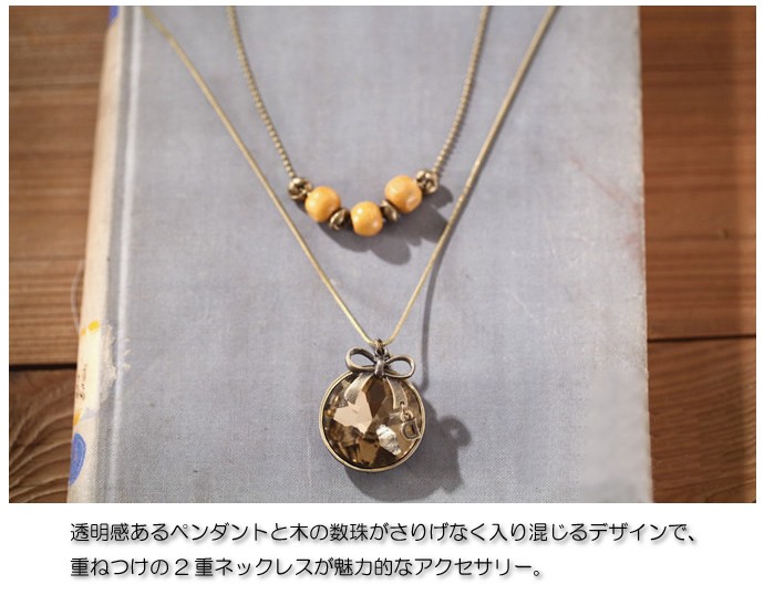 ペンダント 革 アクセサリー 