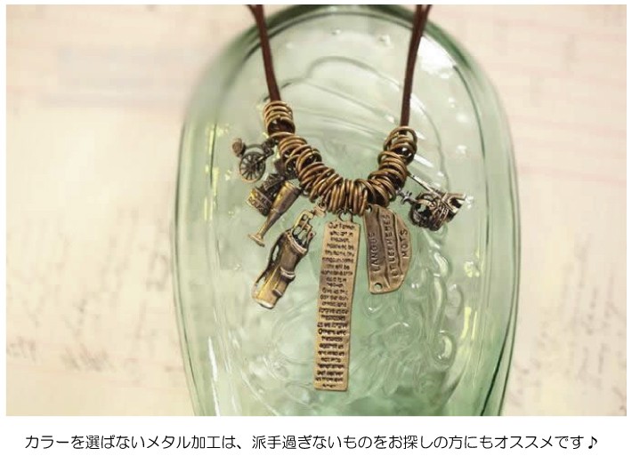 ペンダント 革 アクセサリー 