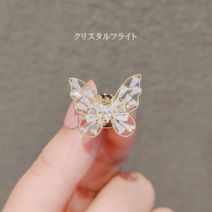 ピンブローチ 四つ葉クローバー リボン 星 雪 花 アニマル ストール