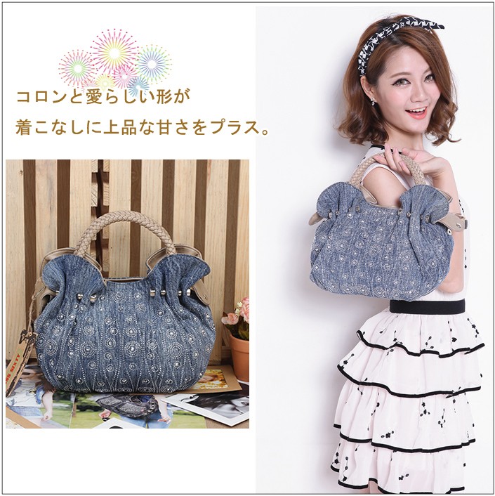 デニム3ＷＡＹショルダーバッグ