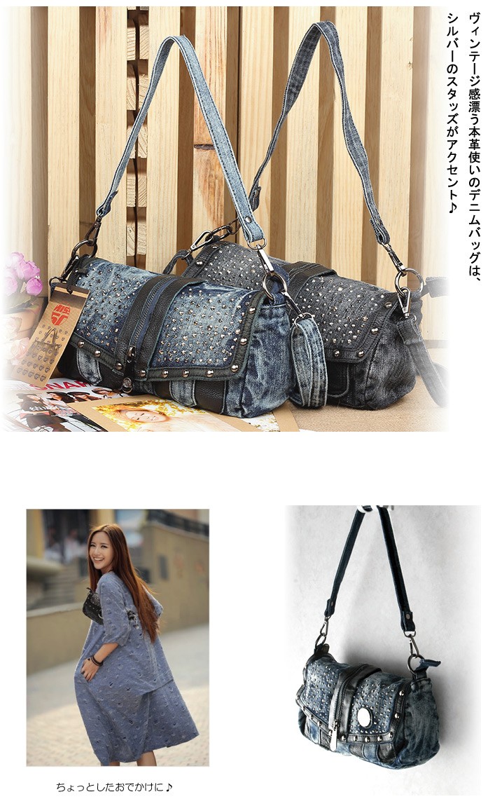 デニム3ＷＡＹショルダーバッグ