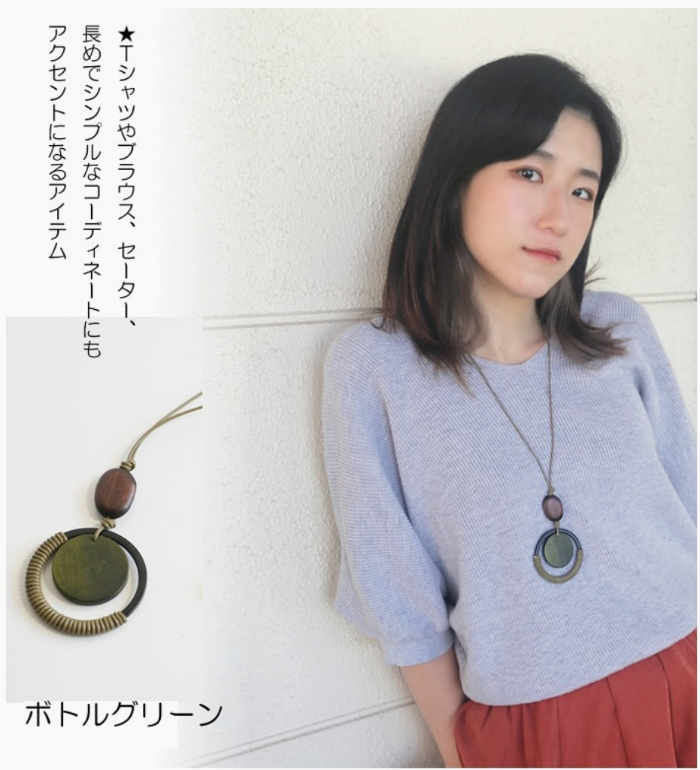 ペンダント 革 アクセサリー 