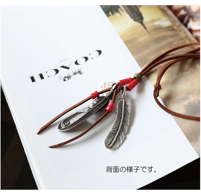 ペンダント 革 アクセサリー 