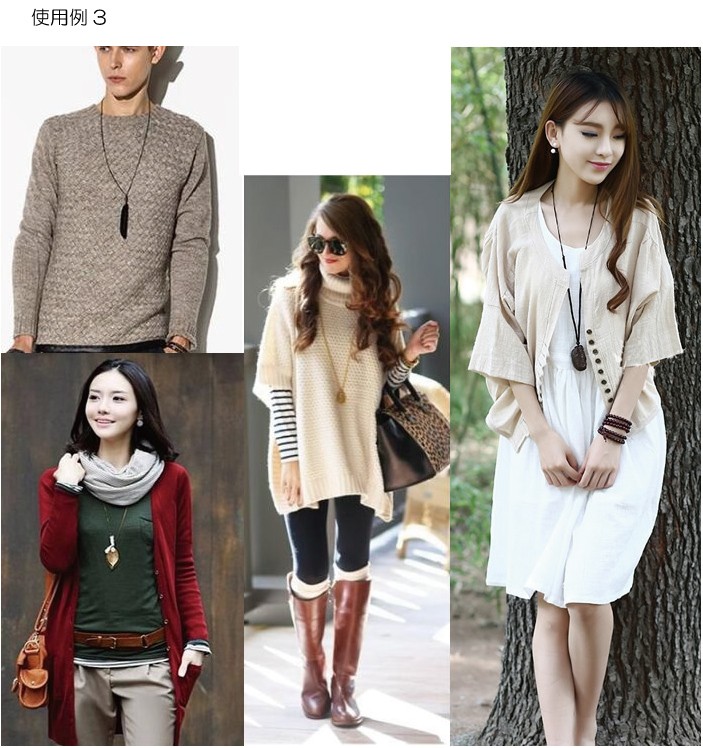 ペンダント 革 アクセサリー 