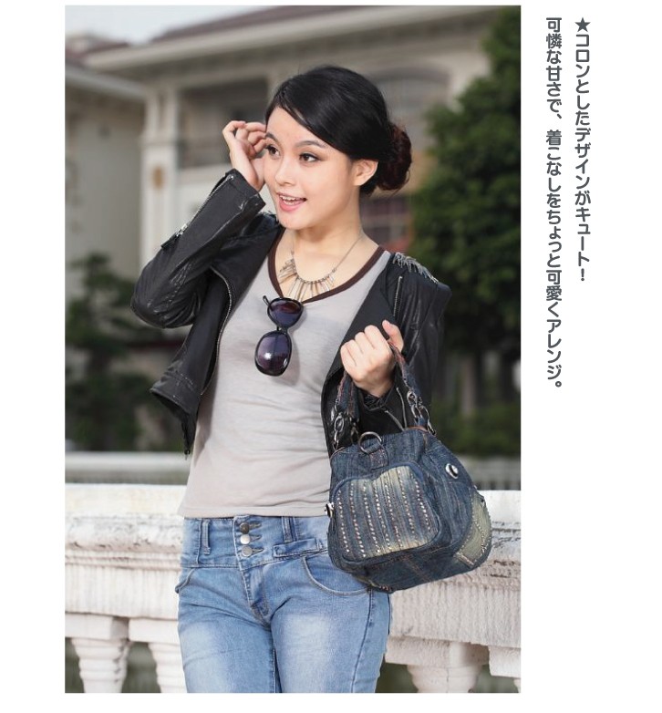 デニム3ＷＡＹショルダーバッグ