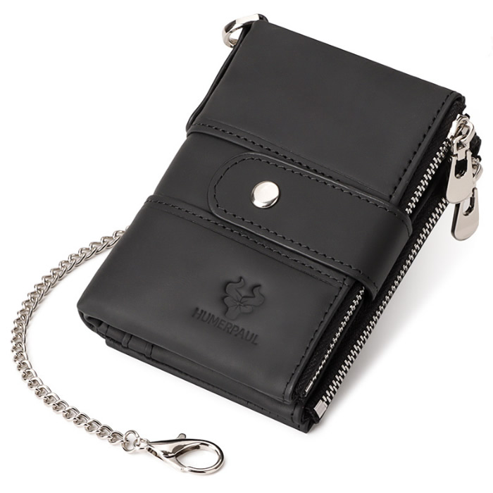 本革二つ折り本革財布 メンズ用 スキミング防 止 メンズ コンパクト 小銭入れあり 大容量 軽量 ギフト プレゼントに人気 ホワイトデー AMgrocery公式 | AMgrocery | 05