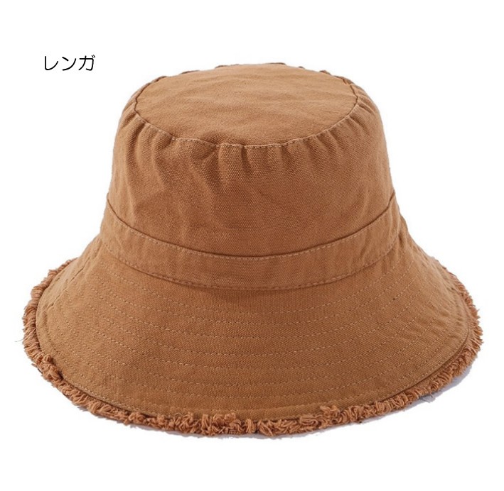 帽子 レディース 綿100％ UVカット 人気 おしゃれ 切りっぱなし オシャレ 紫外線カット デニ...