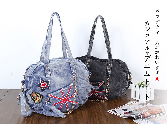 デニム3ＷＡＹショルダーバッグ