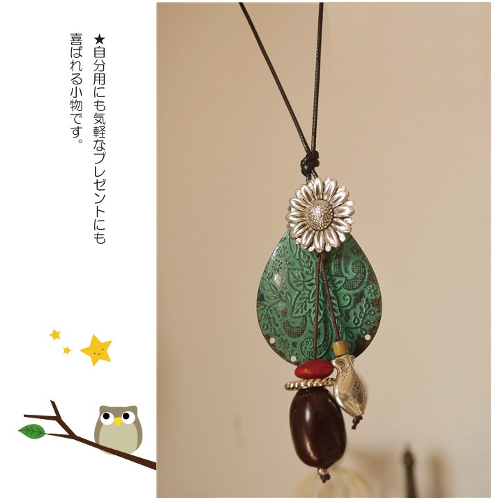ペンダント 革 アクセサリー 