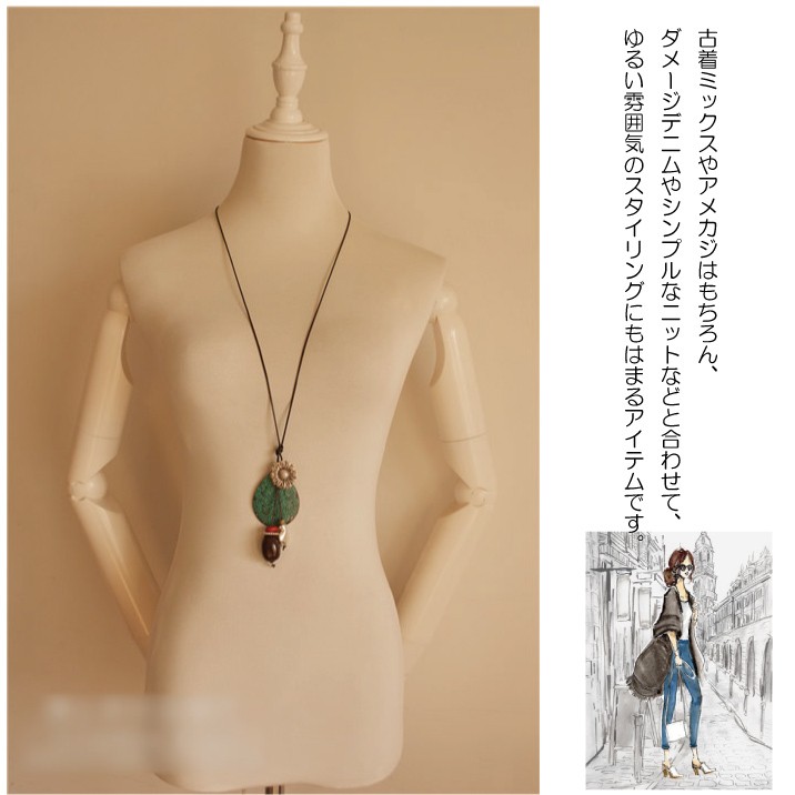 ペンダント 革 アクセサリー 
