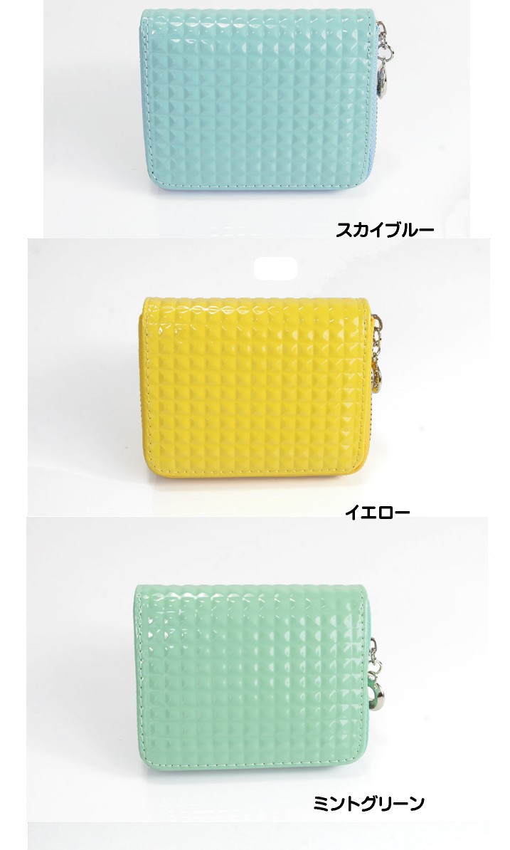 レディース 二つ折り財布  ミニ財布