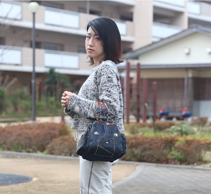 デニム3ＷＡＹショルダーバッグ