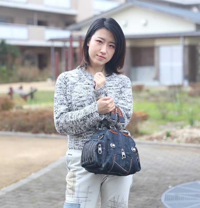 デニム3ＷＡＹショルダーバッグ