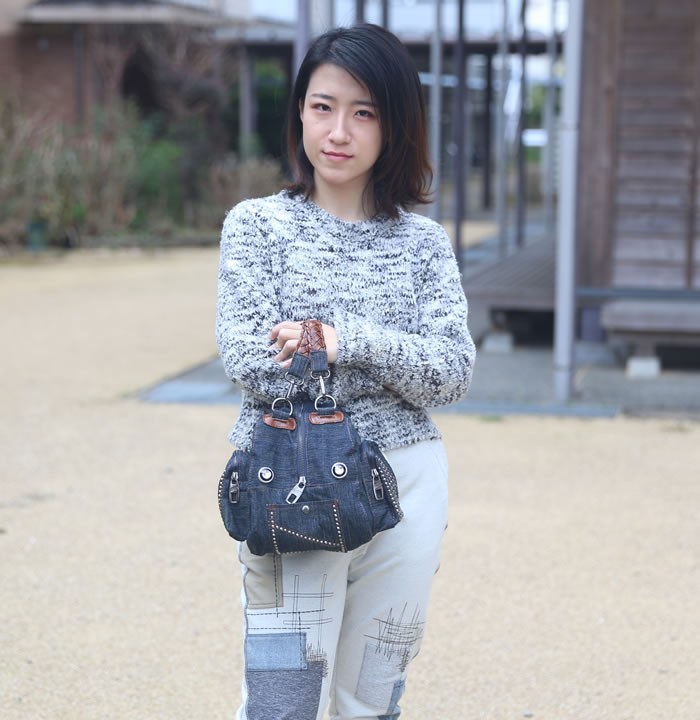 デニム3ＷＡＹショルダーバッグ