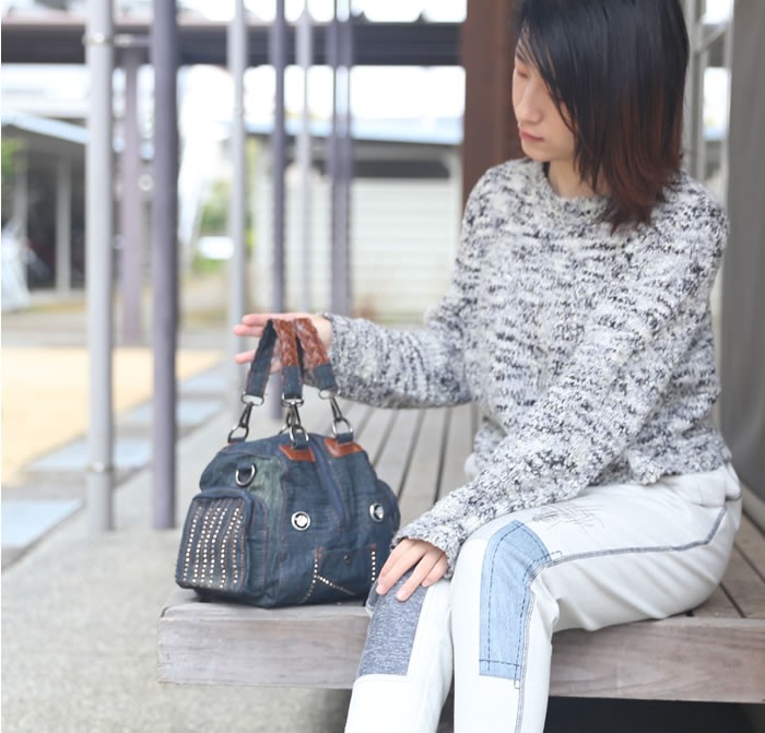 デニム3ＷＡＹショルダーバッグ