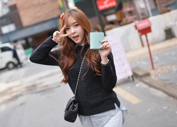 レディース 二つ折り財布  ミニ財布