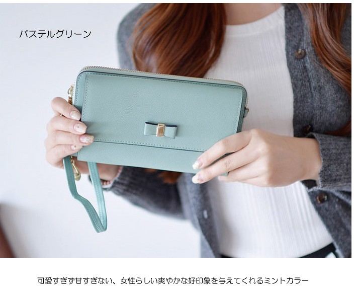普段のおでかけに！旅行用のサブバッグにも！お財布ポシェット ショルダーバッグ