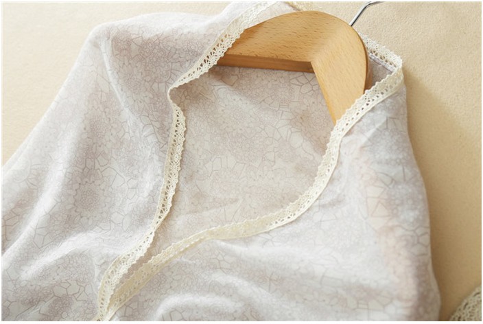 バラ柄レースミニバッグ