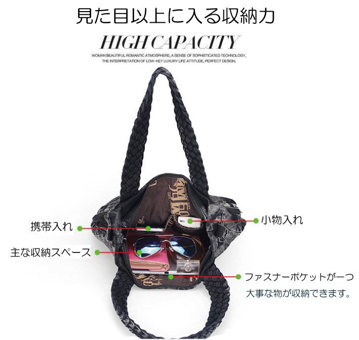 デニム3ＷＡＹショルダーバッグ