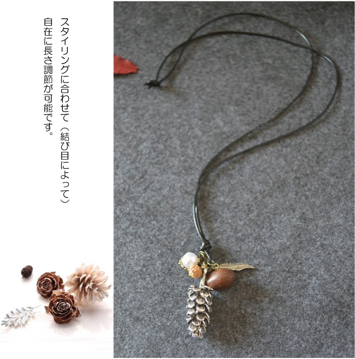 ペンダント 革 アクセサリー 