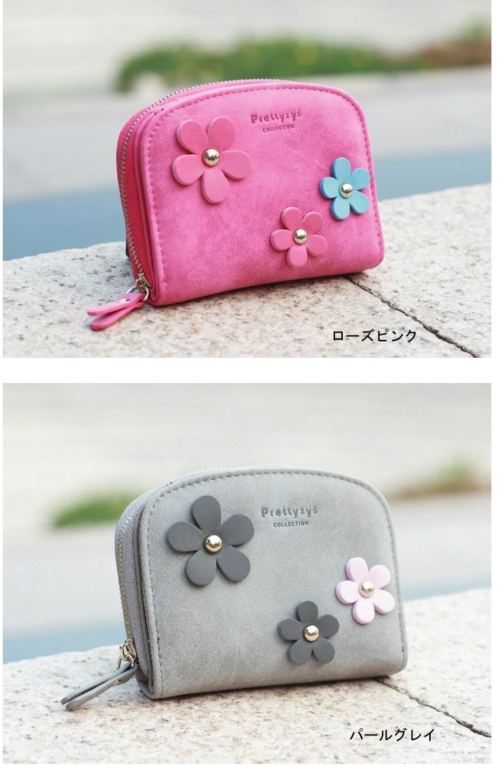 レディース 二つ折り財布  ミニ財布