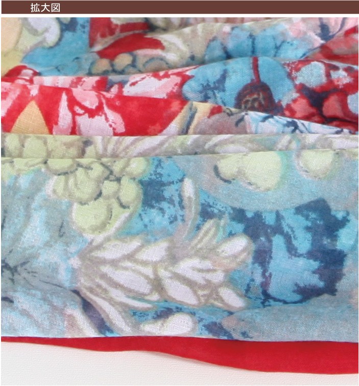 バラ柄レースミニバッグ