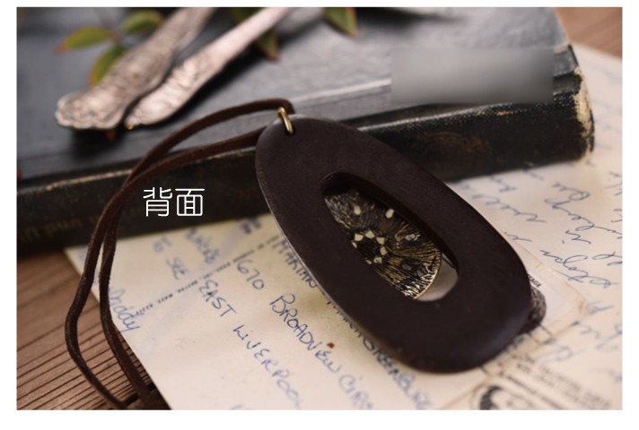 ペンダント 革 アクセサリー 