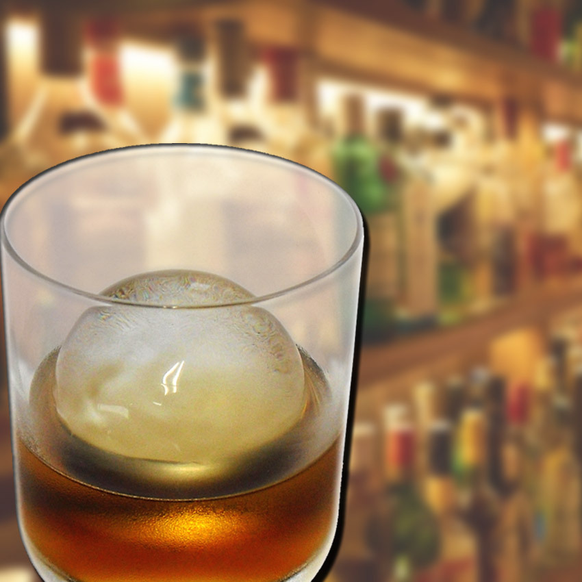 直径６０ｍｍの丸氷