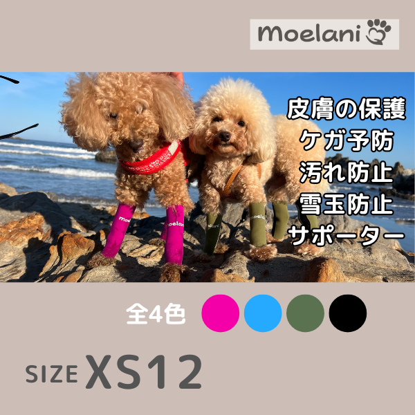 犬 レッグカバー サポーター 汚れ防止 足の保護 傷口保護 舐め防止 XS 12｜aota-shirota