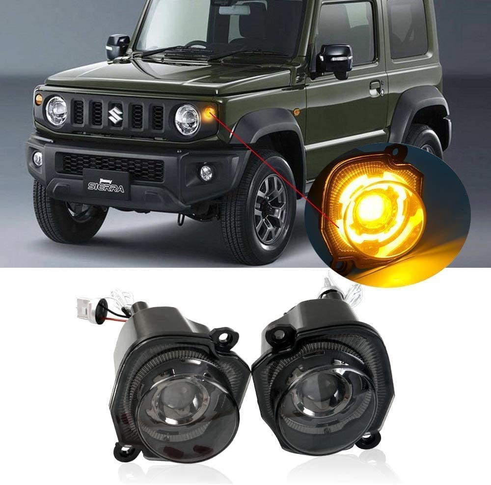 翌日配送 スズキ ジムニー JB64 JB74 LED フロントグリル ウィンカー 