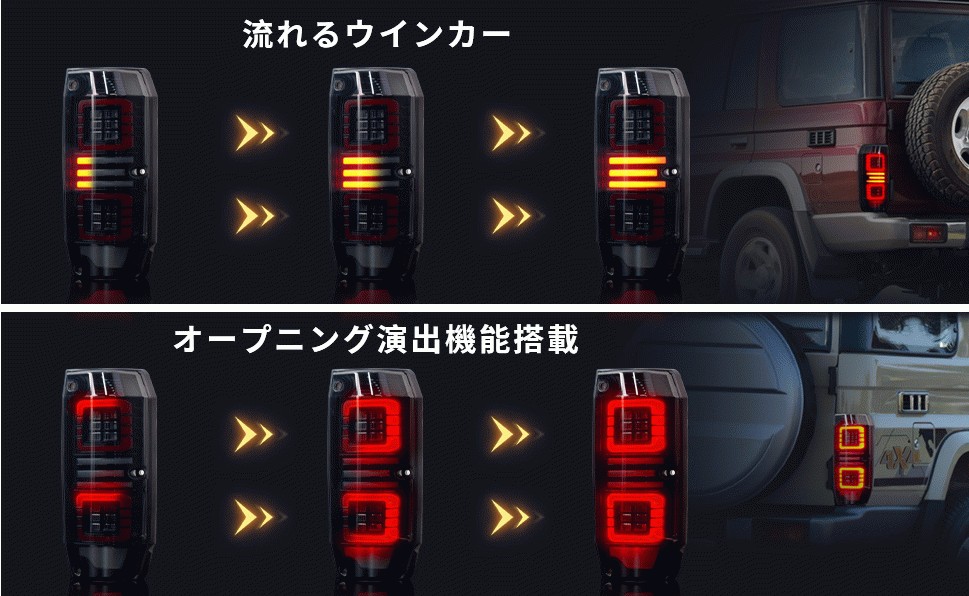 トヨタ純正　ランクル70 テールレンズ　ウインカー　マーカー　セット Amazon | トヨタ ランドクルーザー 70 80 100系 プラド 90系