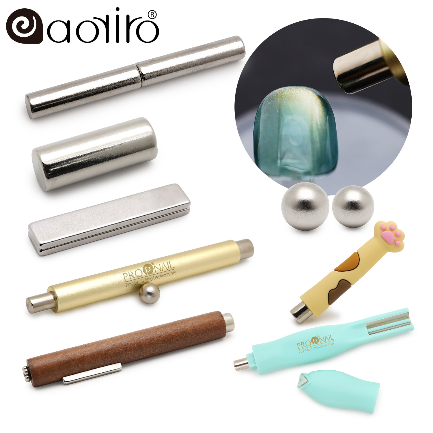 ネイル用マグネット 丸球マグ