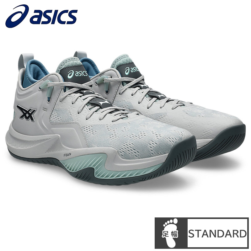 ASICS バスケットボールシューズ グレー 1061a051-020_1.jpg