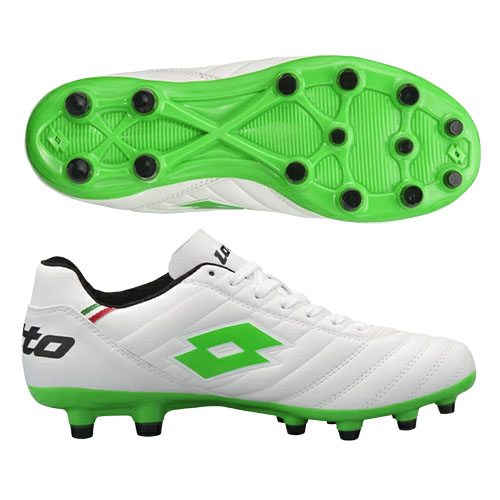 Lotto サッカーシューズ ホワイト 新品タグ付き LOTTO（ロット） サッカー スパイクシューズ STADIO JP 4E (26ss