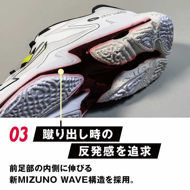 Mizuno バレーボールシューズ Wave Lightning Z8 WIDE MIZUNO ミズノ WAVE LIGHTNING Z8 WIDE （ブラック×シルバー