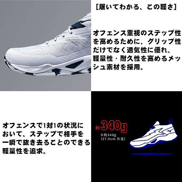 MIZUNO（ミズノ） バスケットボールシューズ WAVE TRANSISTA シューズ
