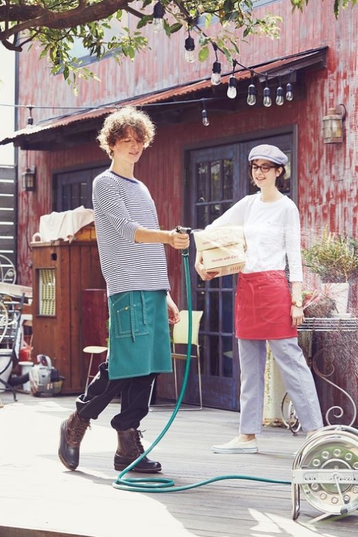 GRAMICCI × LEE コラボ デニム エプロン 新品未使用 Gramicci（グラミチ）の「【Lee×GRAMICCI（グラミチ）】エプロン