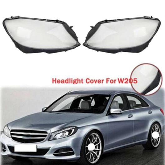フロント ヘッドライト ヘッド ライト ランプ レンズ カバー シェル ランプシェード 適用: メルセデス・ベンツ W205 C180 C200 C260L C280 右 AL-MM-8355 AL_6