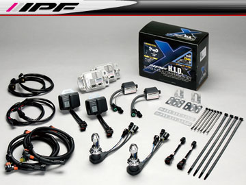 IPF SUPER HID X CONVERSION KIT/スーパー HID X コンバージョンキット XD65 6000k H4M Low/High 12v 35W 車検対応