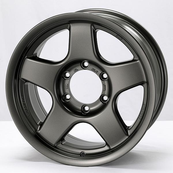 4x4応用科学 銀輪 ブラッドレー V マットガンメタリック 17in×9.0J ＋15 6H139.7 入数：1台分(4本)