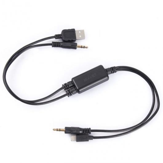�J�[ �I�[�f�B�I �ڑ� iPod iPad USB �C���^�t�F�[�X �A�_�v�^ AUX �P�[�u�� BMW 1 3 X1 mini �N�[�p�[E26 E30 E32 E39 E46 iPhone 5 6 7 AL-AA-7174 AL