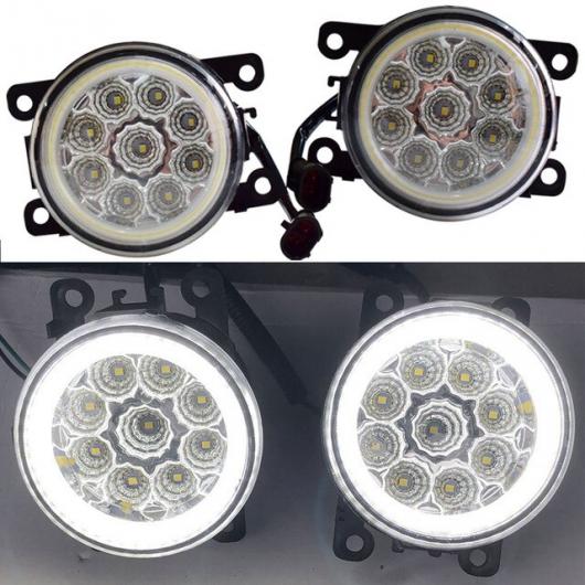 �z���_ CR-Z CRZ 2013 ~ 2015 4000LM LED �o���u H11 �t�H�O���C�g + �G���W�F���A�C �f�C�^�C�� �����j���O���C�g White Angel Eye AL-BB-1580 AL