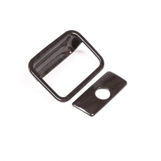 �u���b�N �ؖ� �g���^ �����h �N���[�U�[ �v���h FJ150 150 LC150 2010-2018 ABS �C���e���A�R���g���[���[�O���[�u �J�o�[ Black Wood Grain AL-CC-7998 AL