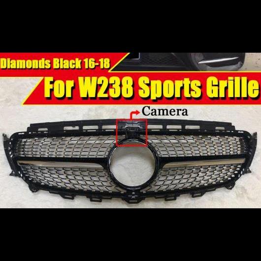 W238 ABS �u���b�N �t�����g �o���p�[ �_�C�������h �X�^�C�� �O���� �J�����z�[�� E�N���X E200 E250 E300 E320 E350 E63 16-18 �^�C�v001 AL-EE-0334 AL