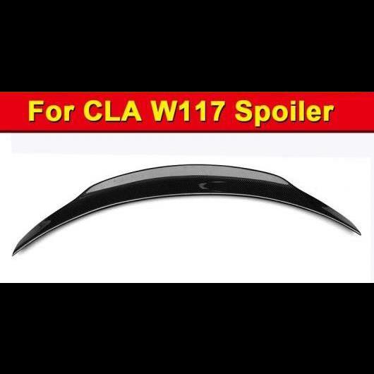 適用:メルセデスベンツ W117 CLA セダン スタイル リア トランク スポイラー リップ ウイング カーボンファイバー CLA180 CLA200 CLA250 AL EE 1108 AL :502180200:オートパーツエージェンシー