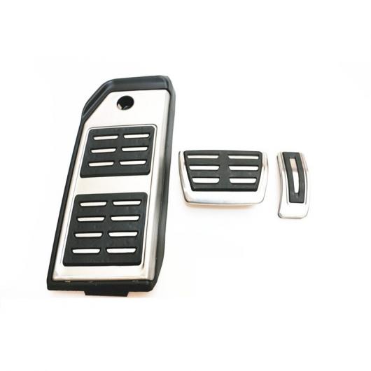 ステンレス スチール 3個 アクセル ブレーキ ペダル 装飾 カバー