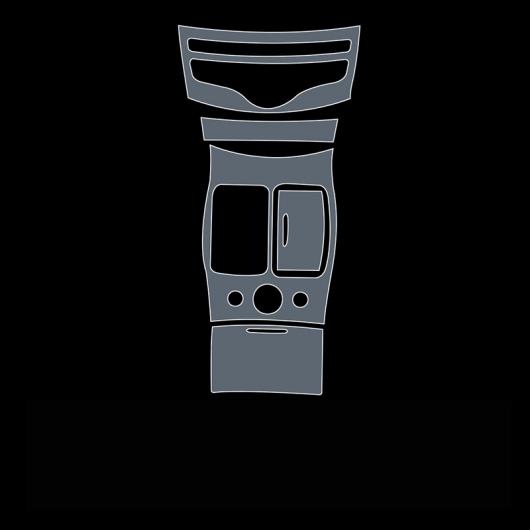 TPU トランスペアレント ダッシュボード ギア フィルム 保護 ステッカー 適用: インフィニティ Q70 M37 M 2011-2020 2019 2018 タイプ 2 AL-FF-5222 AL