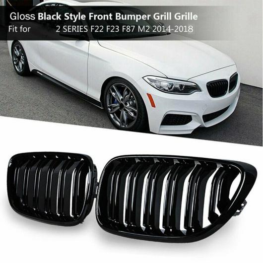 �O���� �t�����g �o���p�[ �_�u�� ���C�� �O���� �X�|�[�c �O���� �K�p: BMW M2 F87 F22 F23 2014-2018 220i 230i 235i ����u���b�N �^�C�v001 AL-JJ-2795 AL